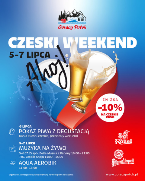 Czeski weekend w Termach Gorący Potok