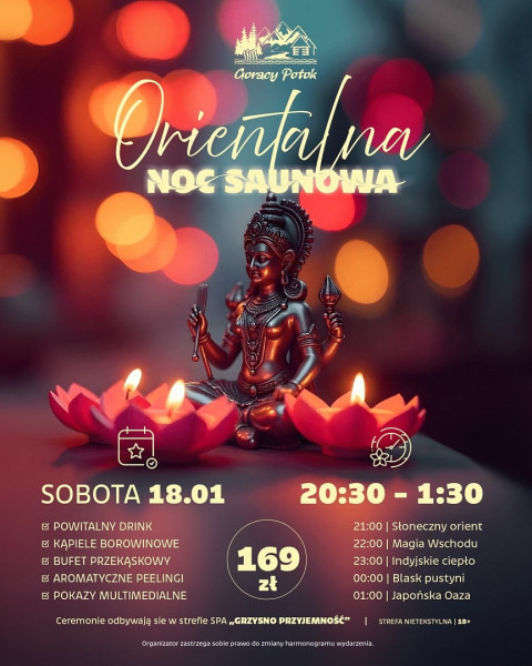 Orientalna Noc Saunowa