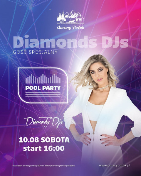 Pool party z Diamonds DJs