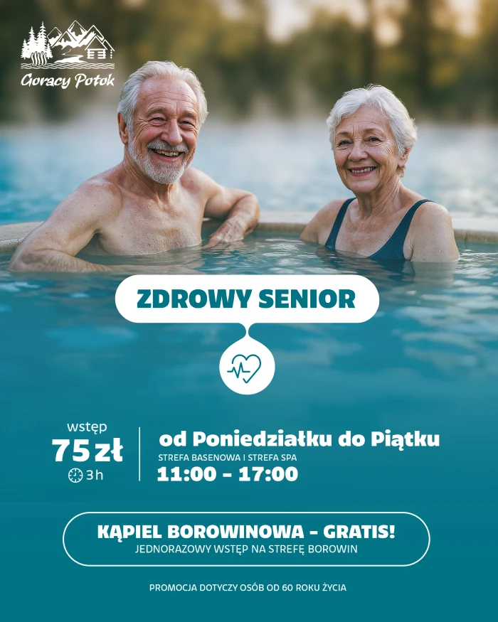 Promocja zdrowy senior w Termach Gorący Potok