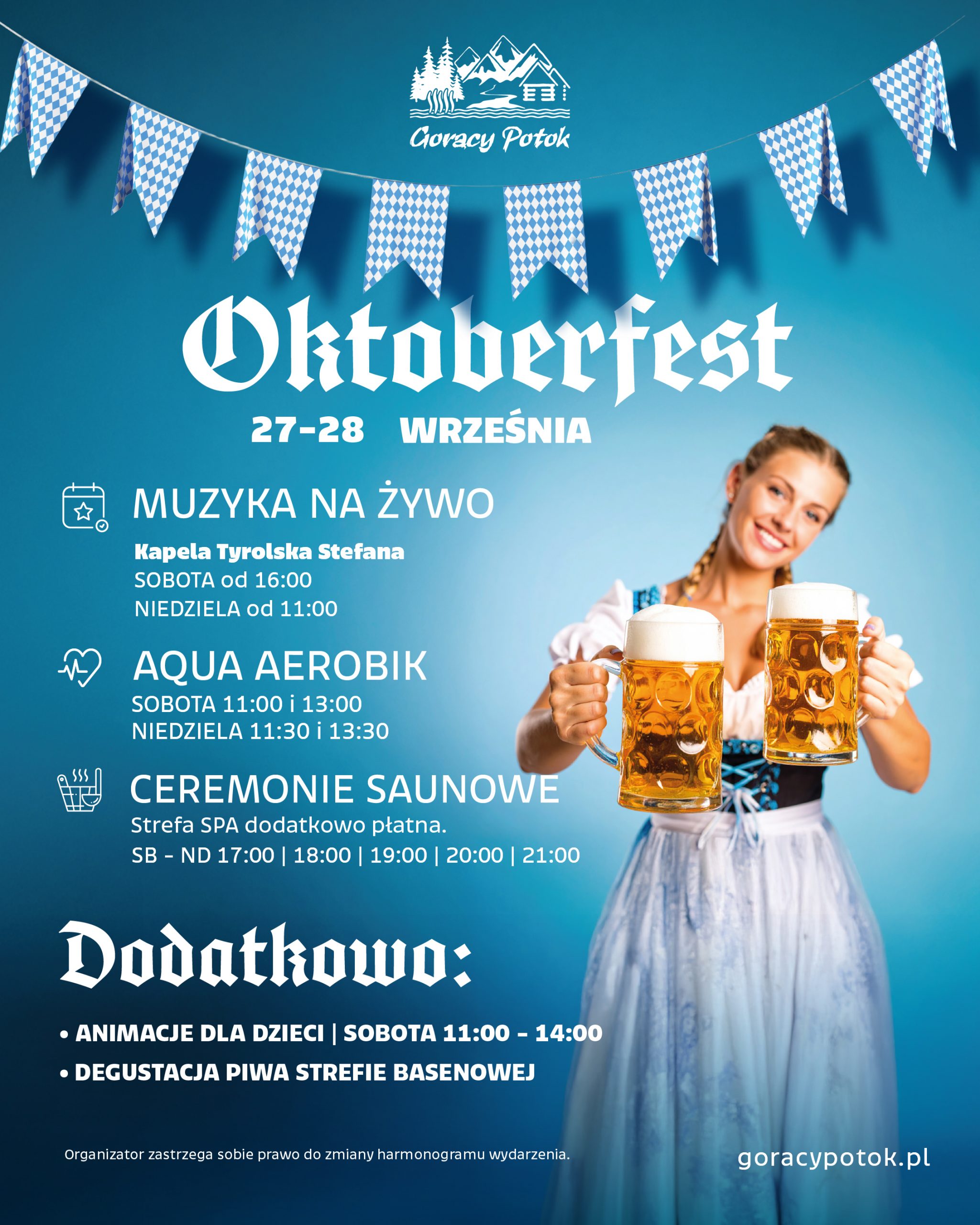 Oktoberfest w Termach Gorący Potok