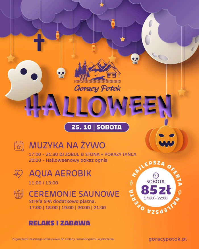 Halloween w Termach Gorący Potok