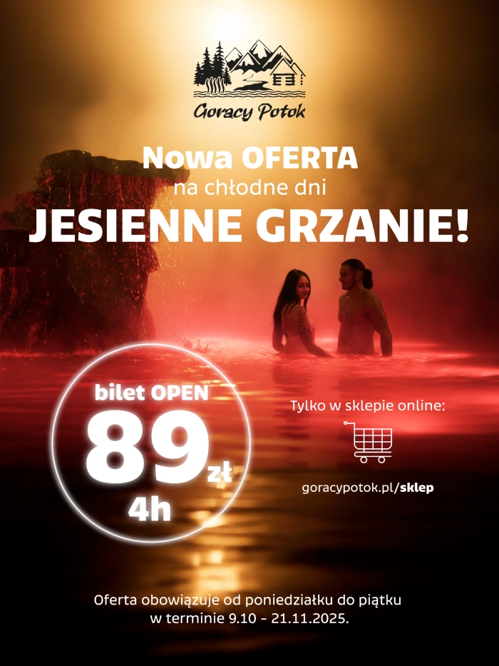 Jesienne Grzanie w Termach Gorący Potok