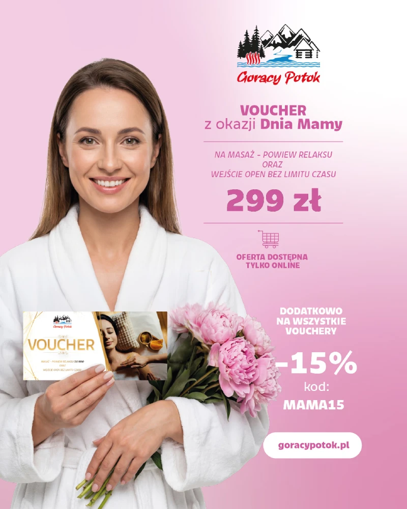 Dzień mamy w Termach Gorący Potok